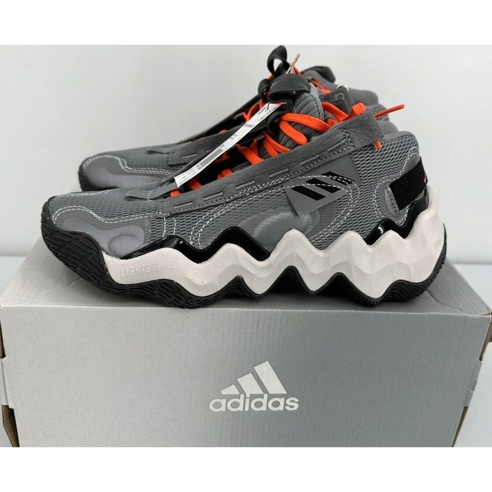 ADIDAS EXHIBIT B CANDACE PARKER MID BASKETBALL‎ SHOES Women's Size 6 Grey NEW
